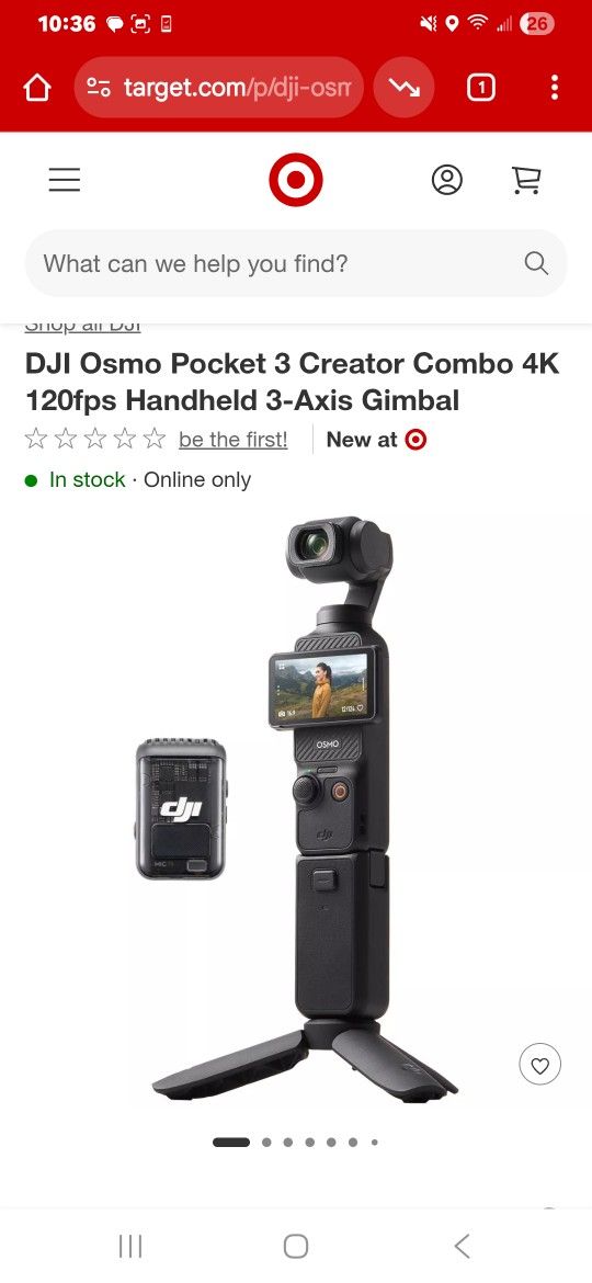 Dji Osmo Pocket 3 Creator Combo 