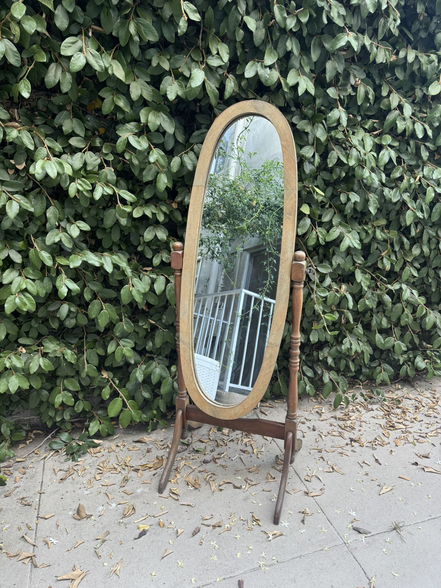 Vintage Sun Aged Stand Alone Mirror