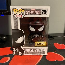 Black Suit Spiderman Funkopop Exclusive SELLING FAST