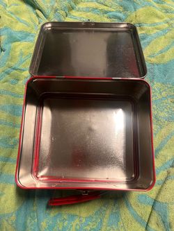 Angels metal lunch box