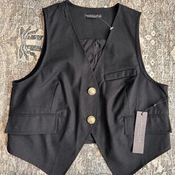Black Women vest