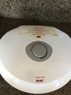 Quick Grill only used two times