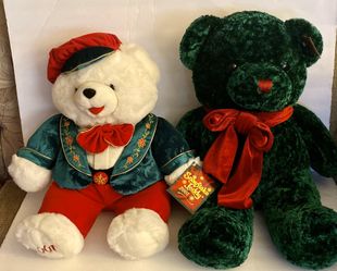 Christmas bears (about 2ft): $18