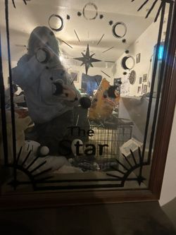 Hand Painter Tarot Card Mirror 