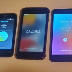 Phone Lot (Iphone 6s, LG Rebel 4, Alcatel One Touch)