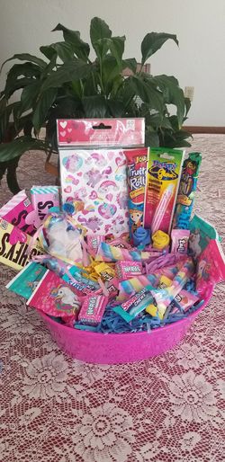 🦋🌸🦄 Girl's Unicorn Princess Valentine's Day Basket🦄🌸🦋