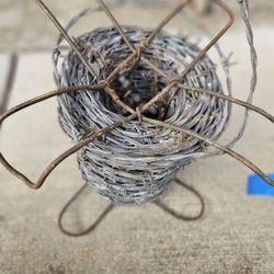 2 wire barbed wire spool