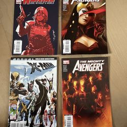 MARVEL Comic Books Set of 4