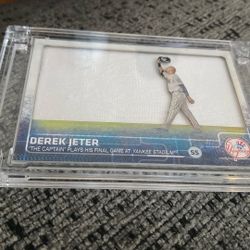 Derek Jeter Jersey Fusion Last Game Pants