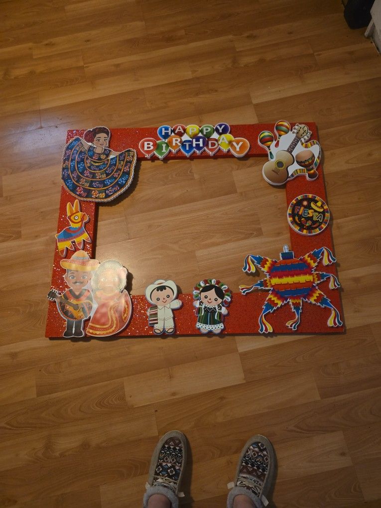 party Frame mexican theme