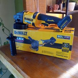 DeWalt 60 v new flex volt grinder.    (Tool only)