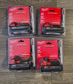 Milwaukee batteries CP2.0