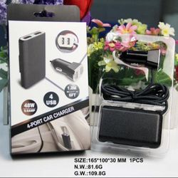 4 Port Fast Car Charger $9 For 1 $7.5 For More Then 1