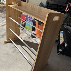 Kids Toy Storage Shelf Wood