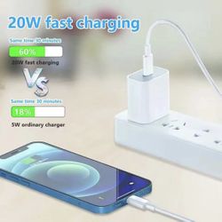 20W iPh0ne Charger And Cord