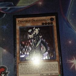 Yugioh Chamber Dragonmaid UTR From Ots Pack 28