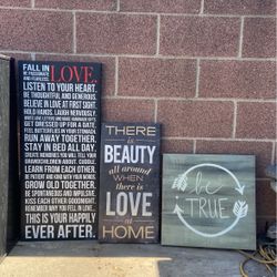 Wall Decor Signs