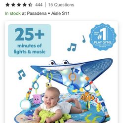 Finding Nemo Tummy Time Mat