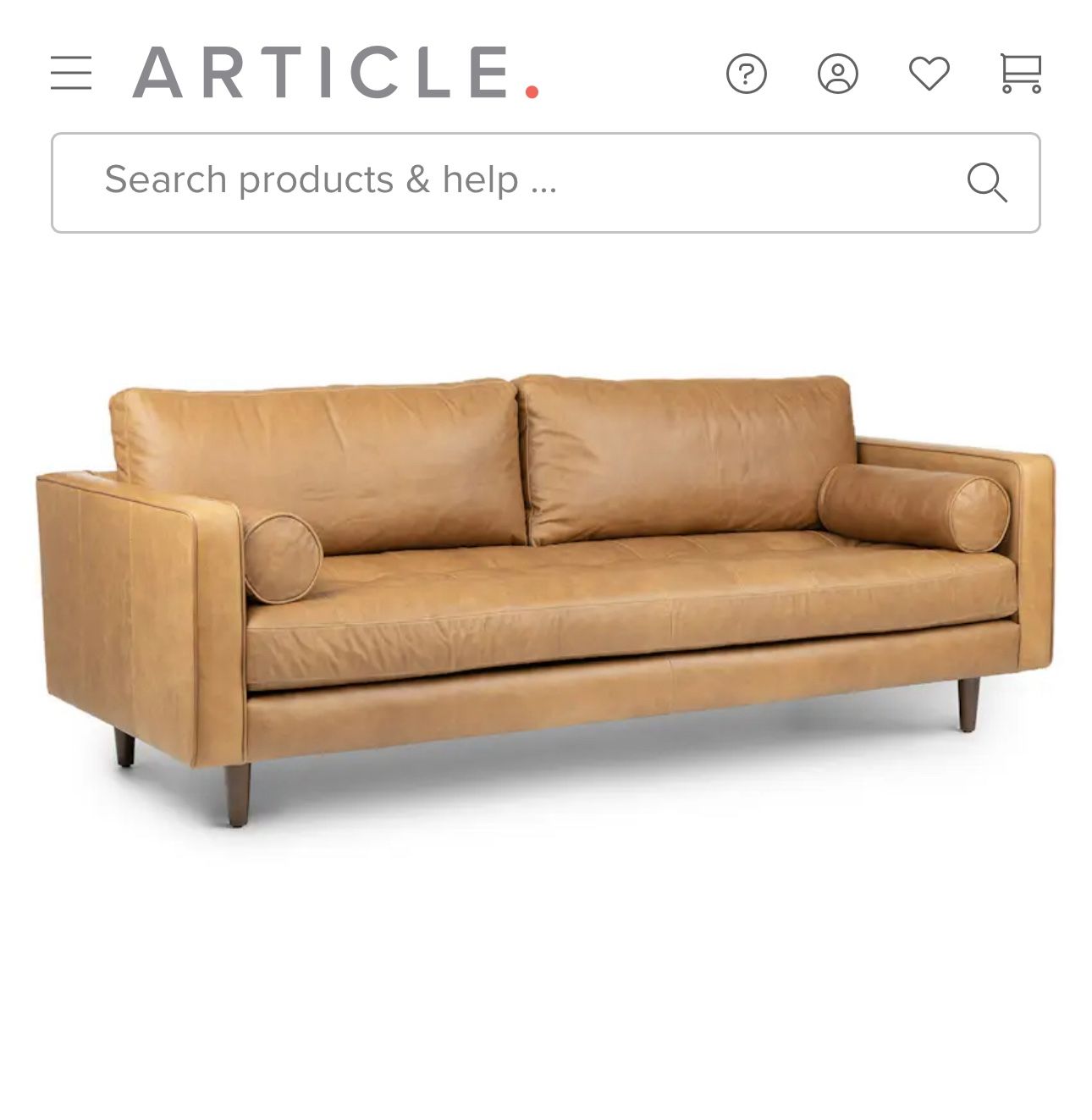 Article Sven 88” Sofa 