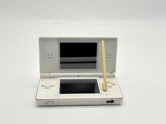Nintendo DS Lite White Handheld Console w/ Stylus and Dust Cover