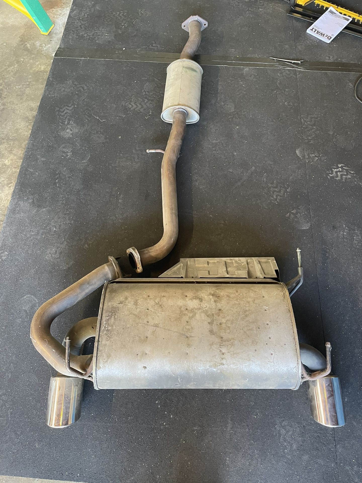 2003 Nissan 350Z OEM Cat Back Exhaust