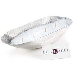 Lily Ladue Collection Candle Making Kit with Silver Bowl