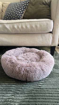 New Fluffy Round Soft Cat Bed