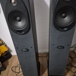 VENDO ESTE PAR DE POLK  AUDIO  MODEL RT1000P SPEAKERS 