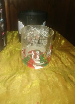 Naughty and Nice Rocks Glass by Lolita