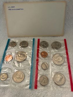 1980 U.S. Mint Uncirculated Coin Set