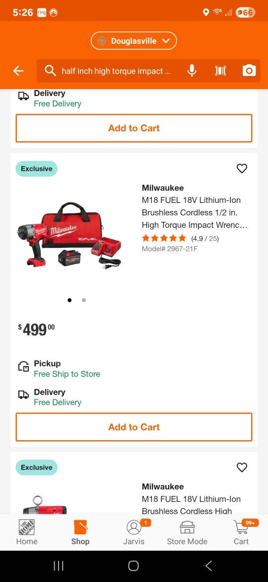 Milwaukee High Torque