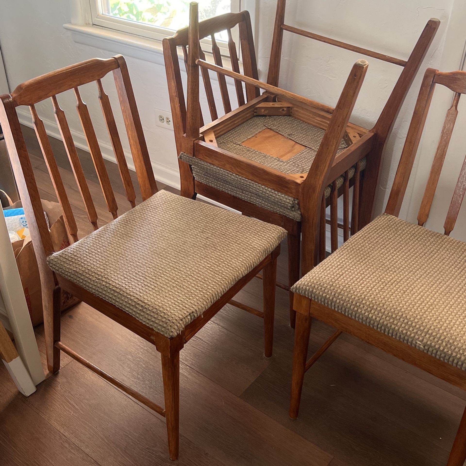 Dining Chairs (4) - Vintage Mid Century