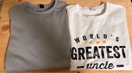 Mens shirts set size med