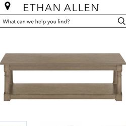 Ethan Allen Coffee Table