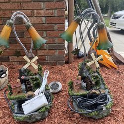 Very beautiful gorgeous fountain with the lights ☝️ Each One 75