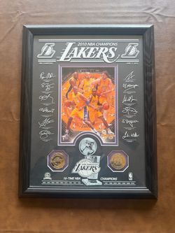 2010 Lakers NBA Champions Highland Mint 79/300