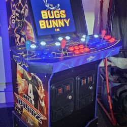 Retro NFL Blitz Arcade1up Cabinet With Over 15,000 Video Games 