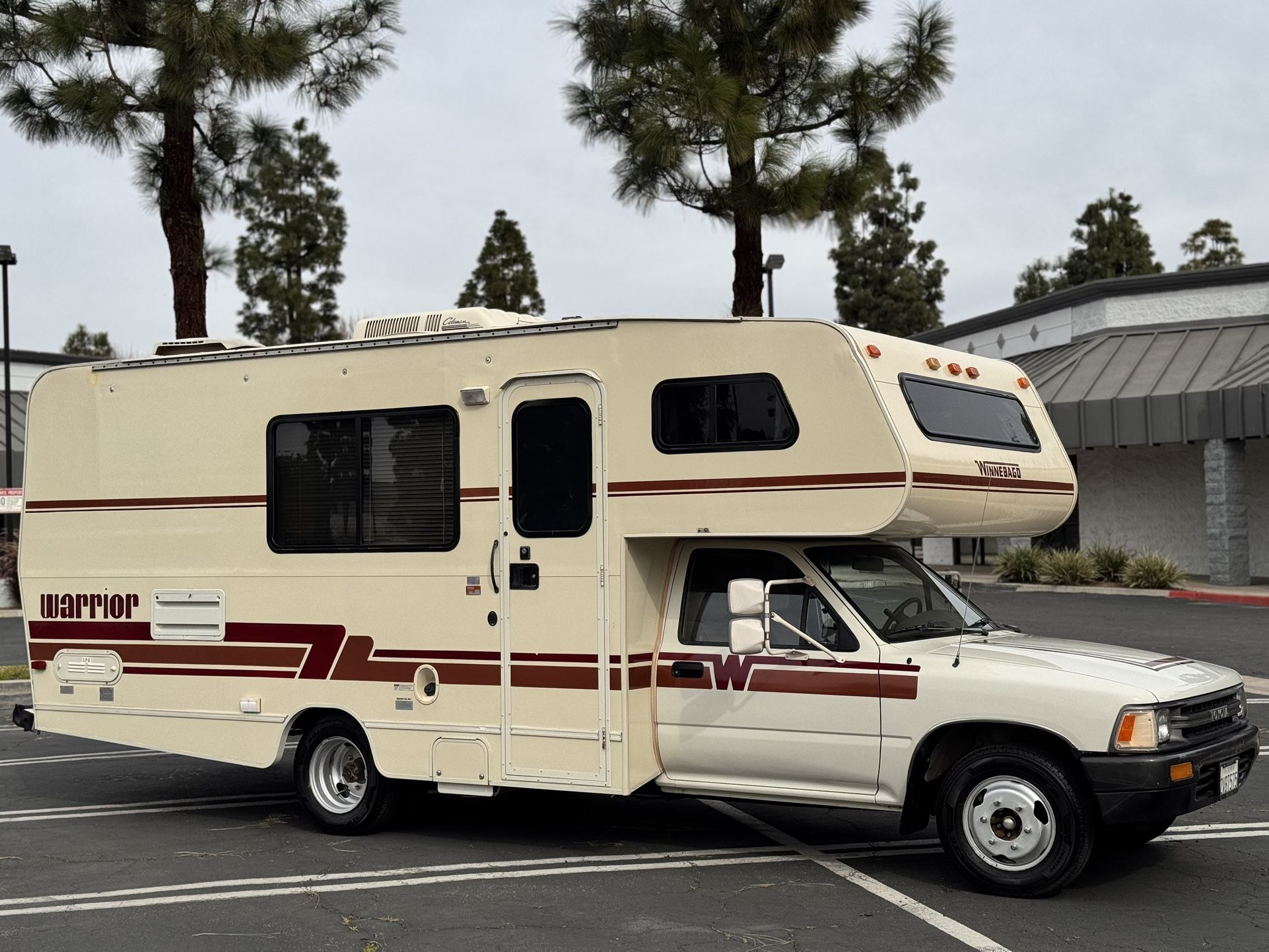 1990 Toyota Winnebago Warrior 21’ RV - 24K MILES - RARE - MINT for Sale ...