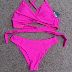 New small hot neon bikini swimsuit bathing suit festival rave