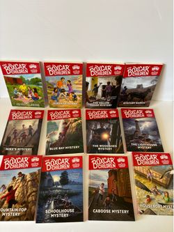 The Boxcar Children Books 1-12 Lot Paperback Mystery