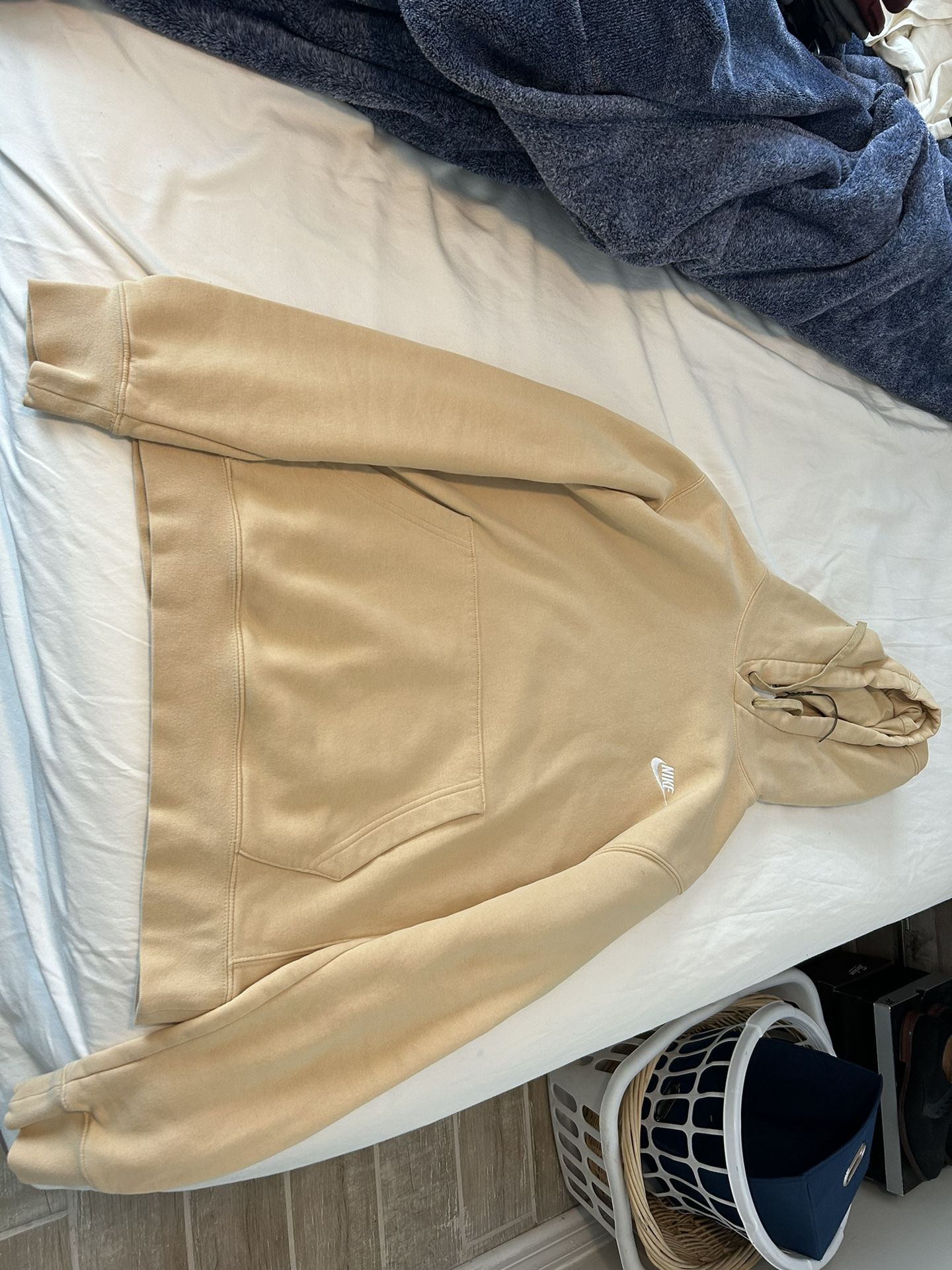 Tan Nike Hoodie(Size Medium)
