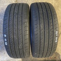 Pair Tires 225 50 18