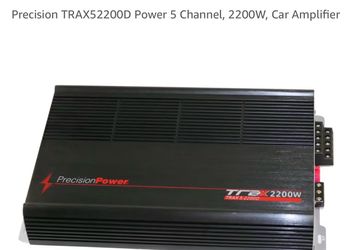 Precision power amp 2200 watts