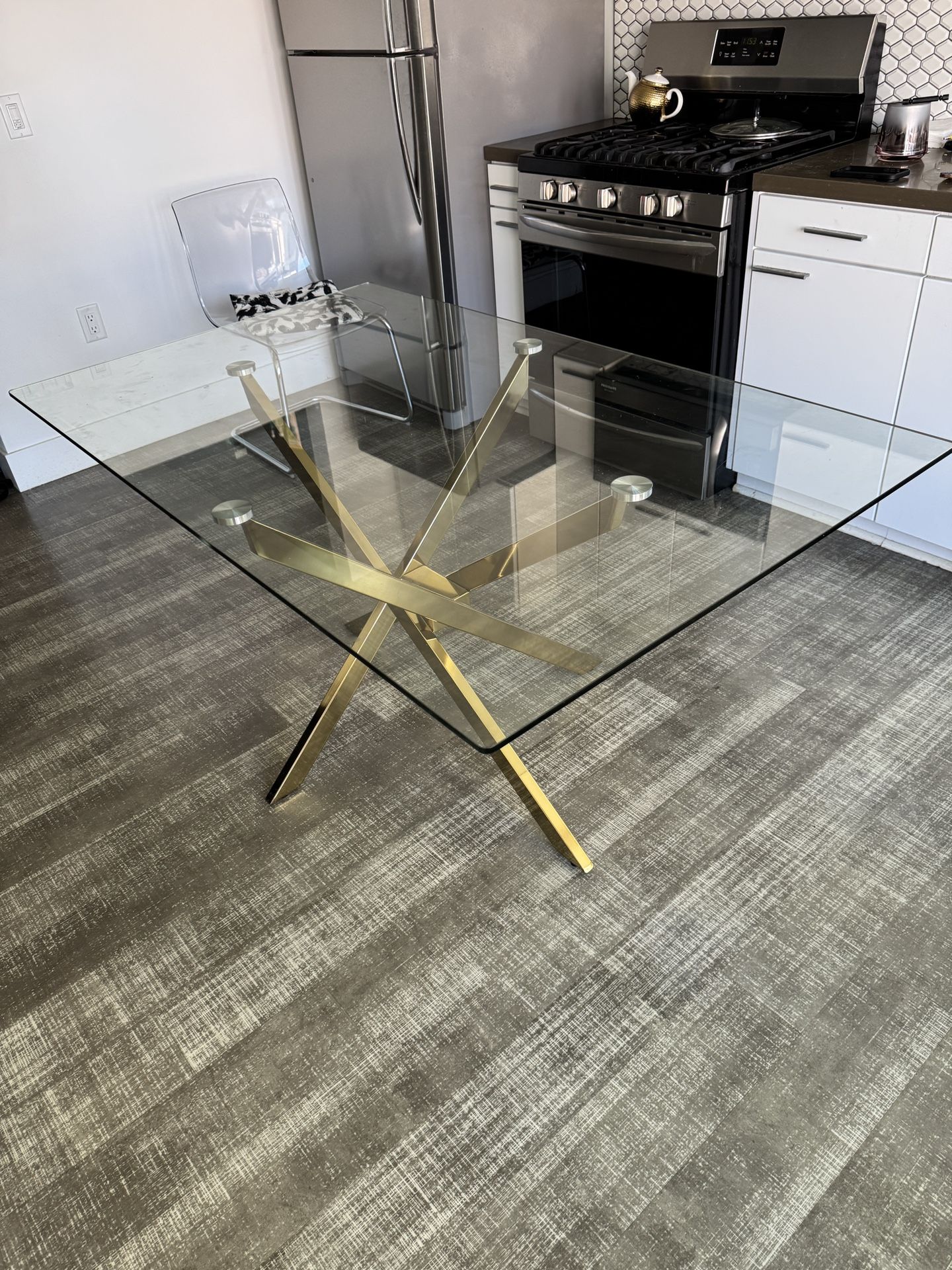 Glass Dining Table