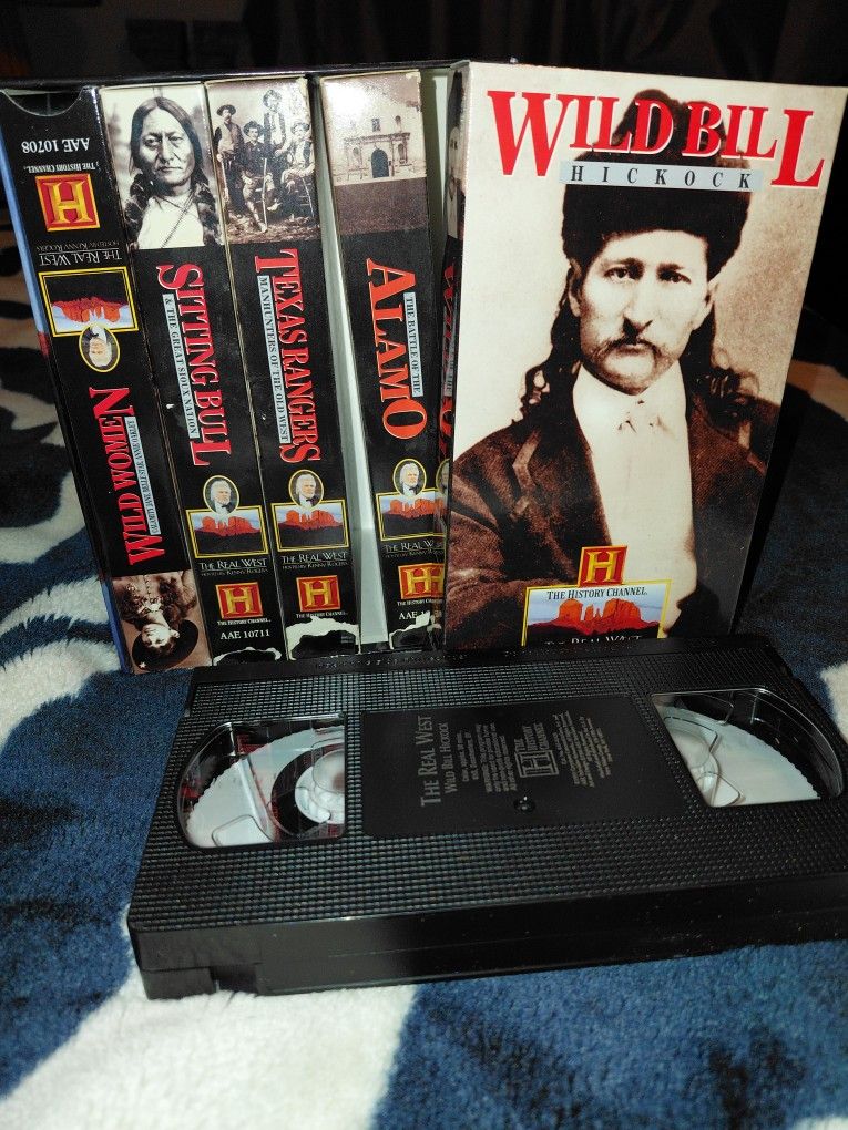 5 Videocassete For Colection The Real West