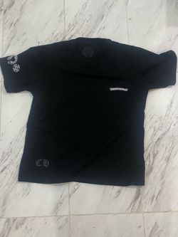 Chrome heart multi color cross t shirt Medium