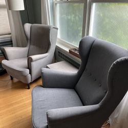IKEA Strandmon Wingback Chairs 