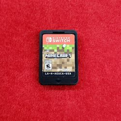 Minecraft Video Game For Nintendo Switch - Cartridge Only - No Case - Working