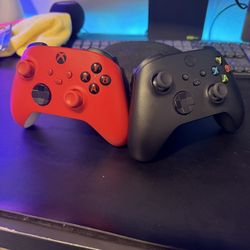 Two Xbox Series Controllers