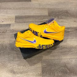 Nike Kobe 4 “Draft Day Los Angeles Lakers” (GS) Sizes 4Y - 7Y IN HAND BRAND NEW